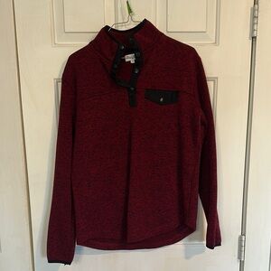 Prissy Jane Maroon pullover size medium women’s
